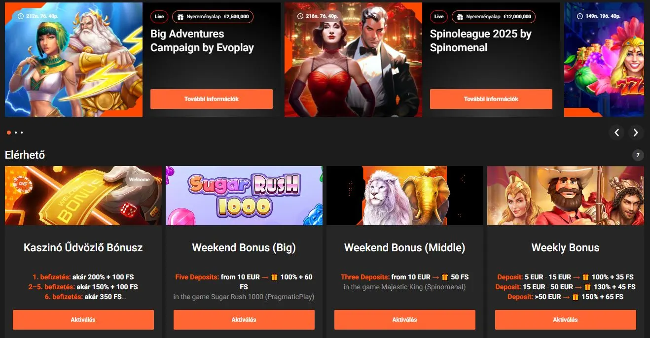 casino bonuses